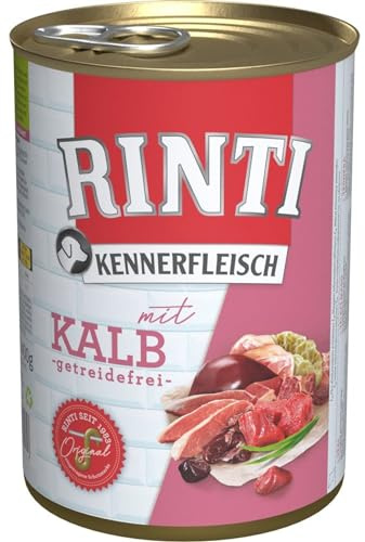 24er Pack Rinti Pur Kennerfleisch Kalb 400g