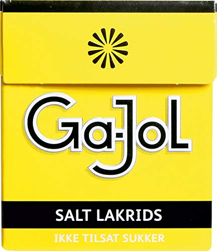 Ga-Jol Salzlakritz Pastillen Zuckerfrei 20 g