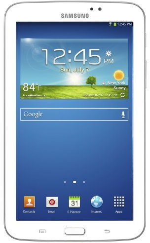 Samsung Galaxy Tab 3 (7-Inch, White) 2013 Model SM-T210 8 GB by Samsung
