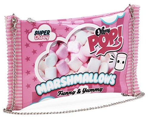 Oh My Pop! Mädchen Marshmallow Stofftasche, Pink