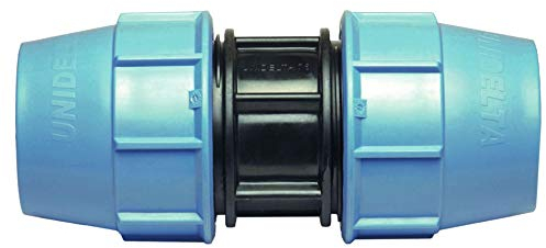TUBO ACQUA MDPE PE RUBINETTO DI COMPRESSIONE IN PLASTICA RACCORDO FEMMINA 20 x 20 mm ADATTATORE FEMMINA