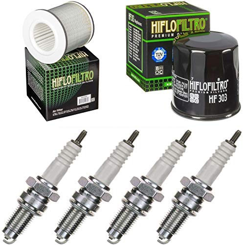 Luftfilter Ölfilter Zündkerzen für XJ 600 SN Diversion Baujahr 1992-2003 Servicekit Wartungskit