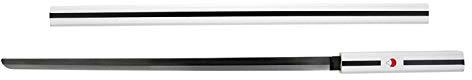 VIKING GEAR Sasuke Uchiha Anime Schwert Naruto Anime Katana Metall Holz - Cosplay Kostüm schwarz weiß