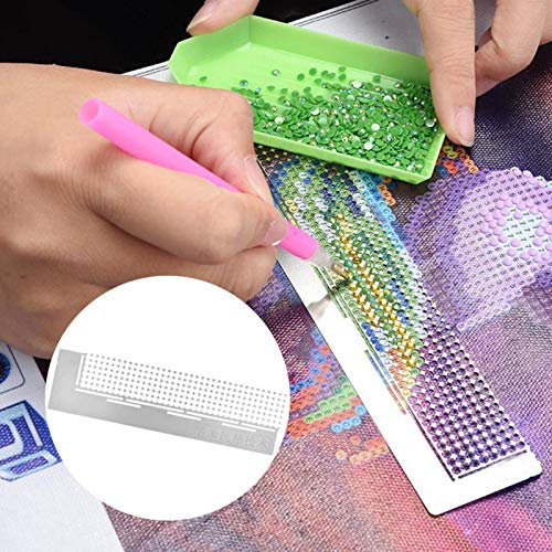 Règle de peinture au diamant, bricolage broderie peinture règle Dot perceuse accessoire outil pour bricolage diamant peinture fournitures