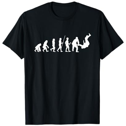 Evolution Judo Judoiste Judoka Humour Judo T-Shirt