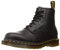 Dr. Martens 6 Eye Boot, Anfibi Unisex-Adulto, Black Nappa, 40 EU
