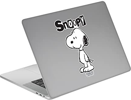 Head Case Designs Officially Licensed Peanuts Character Snoopy Matte Skin Decal Sticker Compatible With Apple MacBook Air Dell Samsung Notebooks Laptops Microsoft Surface