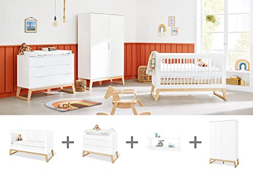 Pinolino Kinderzimmer 'Bridge' breit, inkl. Wandregal
