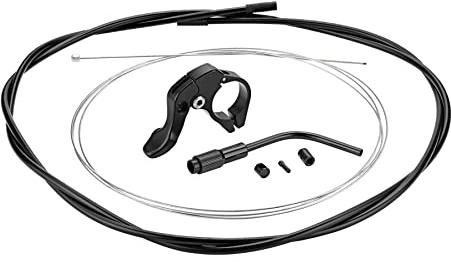 DXC® Dropper Post Hebel, Bowdenzug Hebel für absenkbare Vario Sattelstützen, Remotehebel für Sattelstütze, Dropper Post Sattelstützenhebel