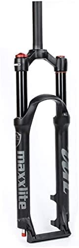 splumzer [EU Stock MTB Gabel 26 27,5 29 Zoll MTB Federgabel Federweg 100mm,1-1/8 Straight Tube/Tapered Tube Mountainbike Gabeln (Direkte Manuelle Sperre, 29 Zoll)