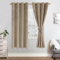 JIUZHEN Verdunklungsvorhang aus Samt, 2er Set Taupe Samt Vorhang weiche blickdichte Gardinen Grün Samtvorhang mit Ösen Vorhänge Samt für Deko Schlafzimmer Wohnzimmer,140x175cm (Bx H),Taupe