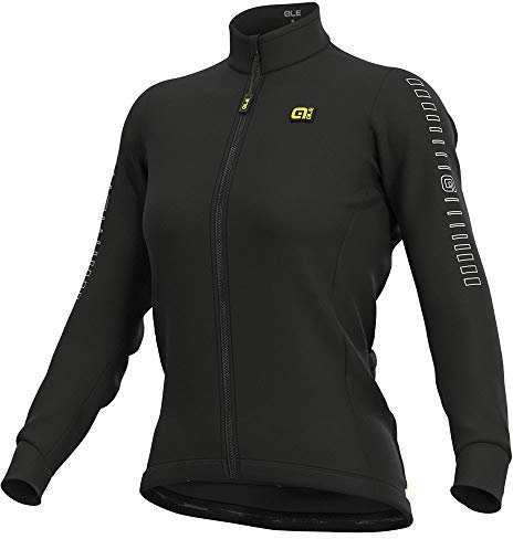 ALE' Damen Wintershirt SOLID FONDO schwarz 2022 - XS