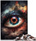 Puzzles für Interstellar Eye Puzzles für Erwachsene 1000 für Erwachsene und Kinder ab 12 Jahren Papppuzzles Tolles Geschenk für Erwachsene Größe: 26 x 38 cm