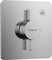 hansgrohe DuoTurn Q - Rubinetto per doccia incasso per 1 utenza, Miscelatore monocomando per iBox universal 2, cromo