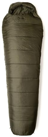 Snugpak 98400 Basecamp OPS TSB Schlafsack Olive, olivgrün, Left Side Zip