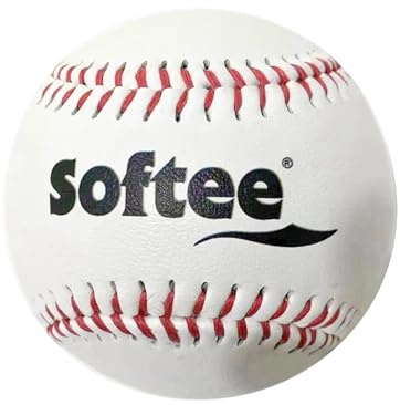 Softee Roter Schaumstoff-Baseballschläger mit Ball