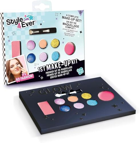 Canal Toys - Style 4 ever OFG 308- Erstes Schminkset, Kinderschminkset für Mädchen, abwaschbares Schminkset und Kosmetikspielzeug, Makeup-Palette, 1 Set, mehrfarbig