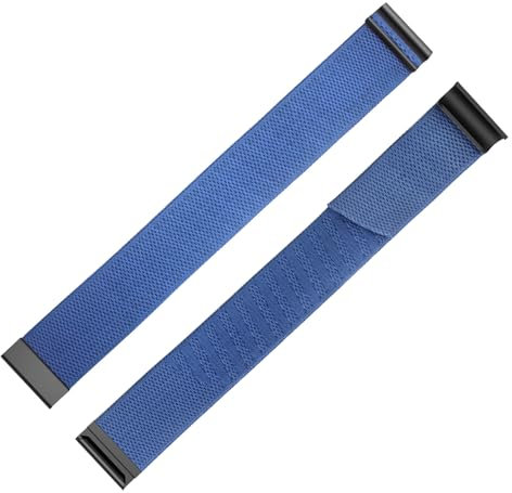 NewJourney Ultra-Weiches Strick-Nylon-Armband für WHOOP 4.0 – Ersatzarmband für Komfort, Haltbarkeit und Leistung(Blau)
