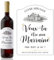 2pcs Etiquette Bouteille Veux-Tu Être Ma Marraine Etiquette Vin Champagne Cadeau Surprise pour Marraine