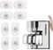 Qianyu 8 Stück Rollen für Möbel Flach Set Möbelrollen Mini Kugelrollen Möbe Kleine Verwendung Abnehmbare Kleine RäDer für Möbeln Maschinen und Spielzeug Aufbewahrungsbox Küchengeräte