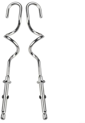 Handmixer-Schlägel aus Edelstahl, kompatibel mit Kenwood, perfekt zum Schlagen von Eiern und Sahne, 2er-Set (D)