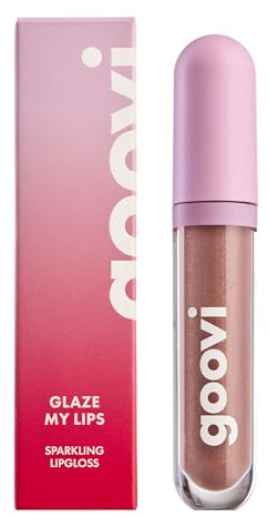 GOOVI - Glaze My Lips Lipgloss | Pflege & Volumen für volle, glänzende Lippen, 4,5ml