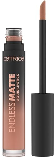 Catrice Endless Matte Liquid Lipstick, Nr. 010, Nude, langanhaltend, mattierend, schnelltrocknend, vegan, ohne Konservierungsstoffe, ohne Parabene, ohne Mikroplastikpartikel, 1er Pack (4.5ml)