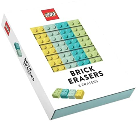 LEGO Brick Erasers: 8 Erasers (LEGO x Chronicle Books)