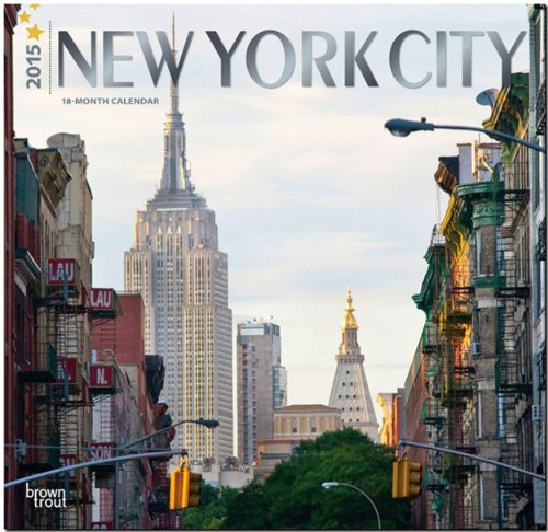 New York City 2015 - New York: Original BrownTrout-Kalender [Mehrsprachig] [Kalender] (Wall-Kalender)