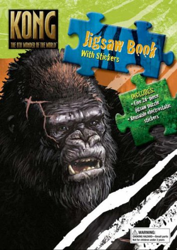 King Kong Jigsaw Book with Stickers