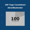 100 Tage Countdown Abreißkalender
