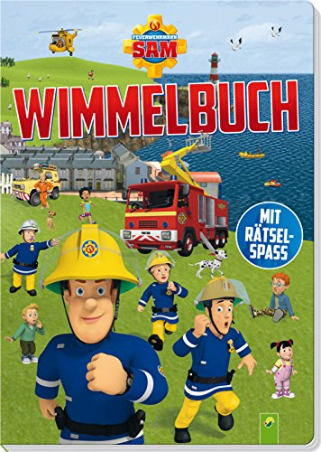 Feuerwehrmann Sam Wimmelbuch: Mit Rätselspaß