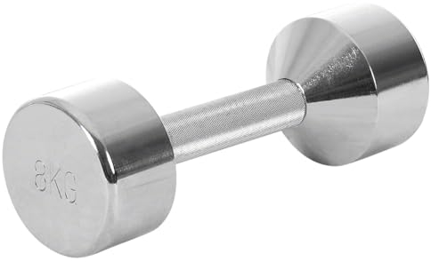 Sport-Tec Chromhantel massiv Kurzhantel Hantel Gewichte Fitness Hanteln Aerobic 8 kg