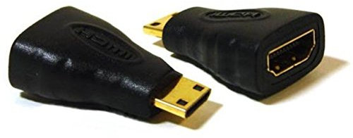 BuyinCoins Adaptateur HDMI femelle vers mini HDMI type C mâle