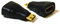 BuyinCoins Adaptateur HDMI femelle vers mini HDMI type C mâle