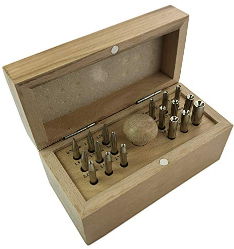 Jewellers Tools Jewelers Craft 18 runde Lünettenstanzer für Steine