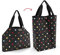 Reisenthel CH7009 Changebag Dots, Polyester, schwarz, 49 x 49 cm