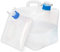 ElifeAcc Collapsible Water Container with Spigot (BPA Free)(5GaL/20L)