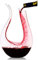 Zerci Decantador de vino – 100% libre de plomo en forma de U de cristal rojo soplado a mano decantador de vino 1,5 L