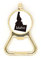 Idaho The United States Of America Map Beer Bottle Cap Opener Stainless Steel Keychain