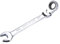 sourcing map 9/16 Inch Flex-Head Ratcheting Combination Wrench SAE 72 Teeth 12 Point Ratchet Box Ended Spanner Tools, Cr-V