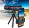 Super Tele Zoom Monocular-teleskop mit Smartphone Halter & Stativ, 4K 10-300X40mm HD Monokulare Teleskop für Vogel Beobachtung Jagd Camping Reisen