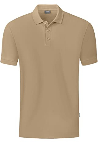 JAKO Organic Polo Shirt braun, M Herren