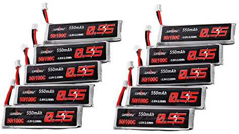 KINGDUO 10Pcs 3,8 V 550 mAh 50/100C 1S HV 4,35 V PH2.0 Lipo Batterie für Emax Tinyhawk Kingkong/LDARC Tiny