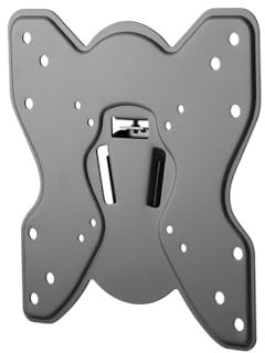 Monoprice Low-Profile Compact Fixed TV Wall Mount Bracket for TVs 23in to 42in, Max Weight 55 lbs., VESA Patterns up to 200x200, Fits Curved Screens - SlimSelect Series