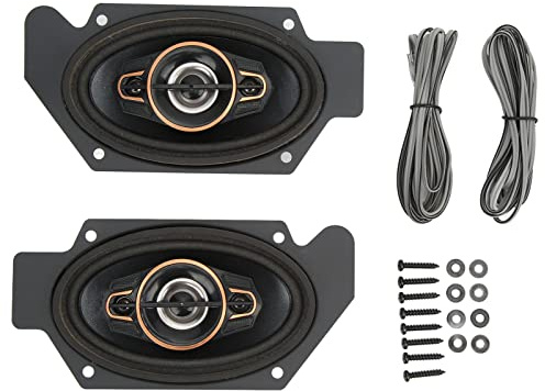 Aramox Car Audio Tweeter,A Pair Of 3X5 Inches 2-Way Coaxial Audio Speaker And Speaker Universal Speaker Car Audio System Capacitor F2635 Coaxial Speaker