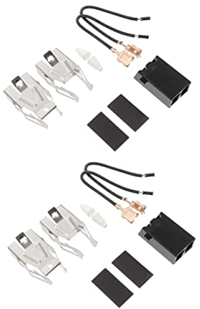 Mobestech 2sätze Steckdosensatz Für Herd Oberflächenbrennersteckdose Ersatzteil Für Elektroherd Brennersteckdose Herdbrenner-steckdosensatz Herdheizelemente