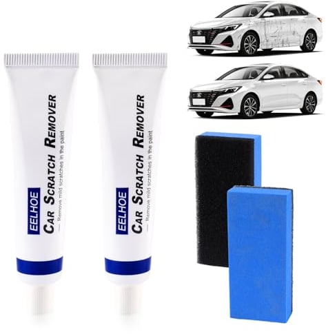 PAYFULLY 2 Stück Autokratzerentferner, Auto Kratzer Entferner, Kratzerentferner Autopolitur, Kfz-Lack-Reparatur, New Car Scratch Remover für Lackpflege, Detailing Kratzerreparatur, Autoreinigung