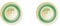 Le Parfait - familia wiss - Boite de 12 capsules Familia Wiss - 100mm - Vert (Lot de 2)