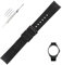 Topuly Ersatz-Uhrenarmband aus Gummi für Citizen Eco-Drive Promaste E168, B740, B741, BJ2110, BJ2111, BJ2115, BJ2117, BJ2118, BJ2119, BN0085, BN0088, 23 mm, Silikon-Armband für Herren und Damen(
